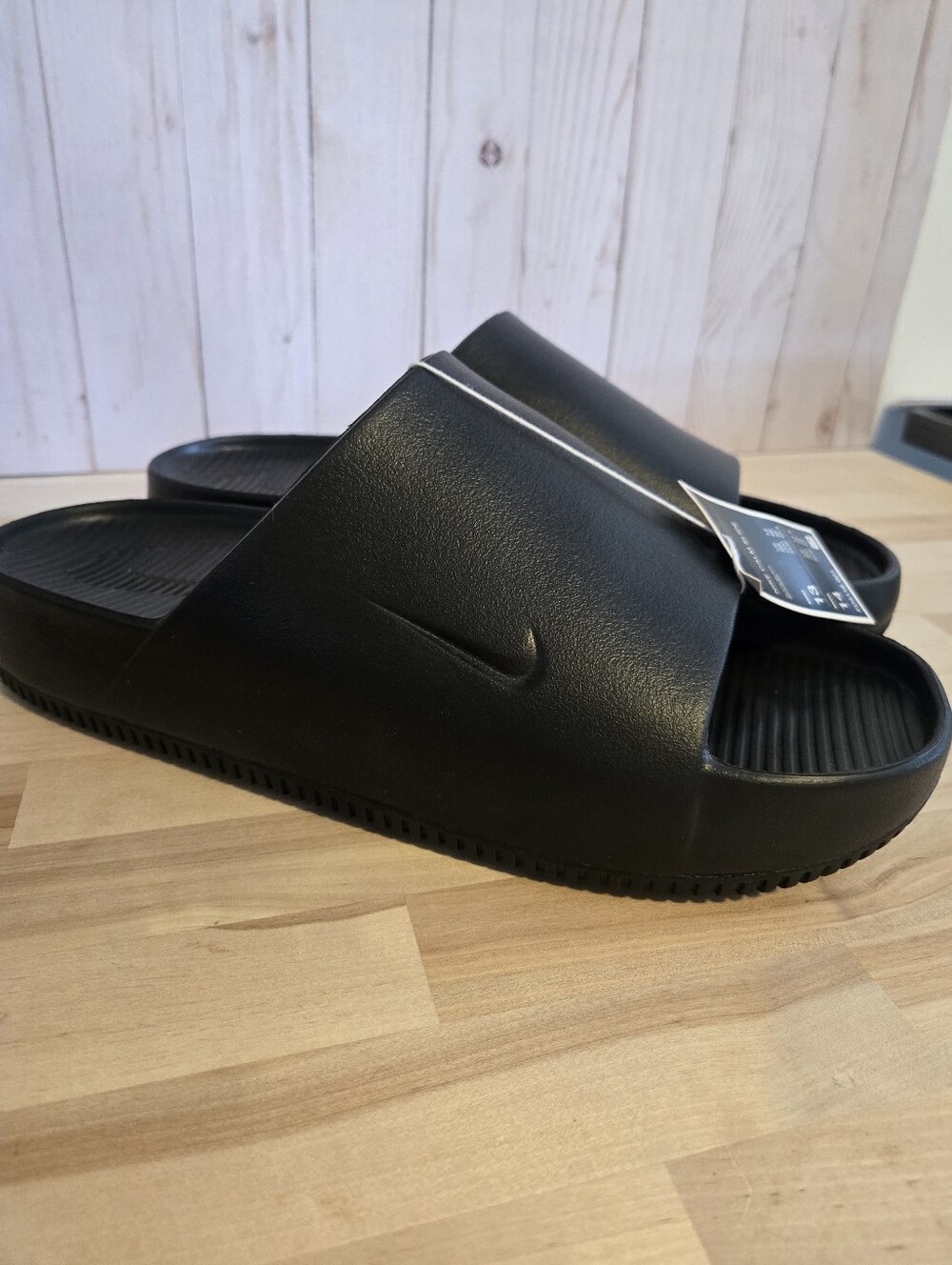 Men's Nike Black Slides